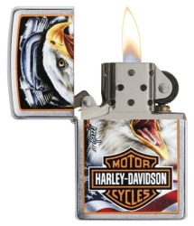 Зажигалка Zippo 29499 Harley Davidson Mazzi Eagle - Img 2