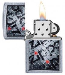 Зажигалка Zippo 29838 Diamond Plate Design - Img 2