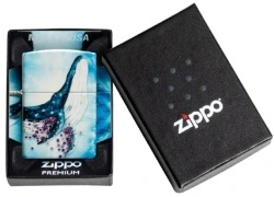 Зажигалка Zippo 46042 Blue Whale Design 540 Color - Img 5