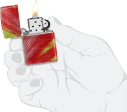 Зажигалка Zippo 48459 Brush Strokes Fusion 540 Color - Img 5