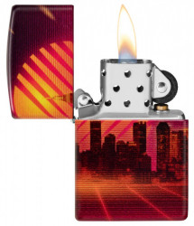 Зажигалка Zippo 48505 Cyber City 540 Color Design - Img 5