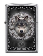 Зажигалка Zippo 5812 Anne Stokes Wolf