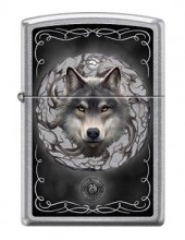 Зажигалка Zippo 5812 Anne Stokes Wolf