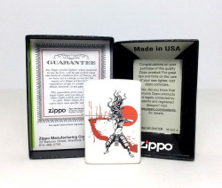 Зажигалка Zippo Samurai Girl - Img 3