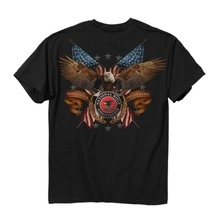 Футболка Buckwear NRA Eagle Flag