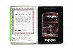 Зажигалка Zippo 1698 Harley Davidson-Logo Diamond Plate - Img 2