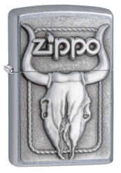 Зажигалка Zippo 20286 Bull Skull Emblem