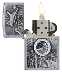 Зажигалка Zippo 24457 Объединенные силы Emblem Design - Img 3