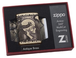 Зажигалка Zippo 29268 Armor Multicut Steampunk Skull - Img 5