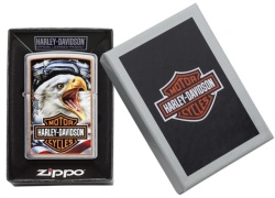 Зажигалка Zippo 29499 Harley Davidson Mazzi Eagle - Img 3
