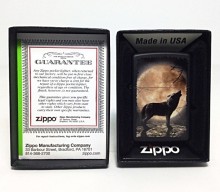 Зажигалка Zippo 3731 Wolf Howling at Moon - Img 2