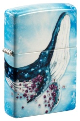 Зажигалка Zippo 46042 Blue Whale Design 540 Color