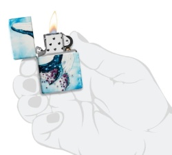 Зажигалка Zippo 46042 Blue Whale Design 540 Color - Img 6
