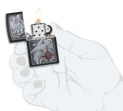 Зажигалка Zippo 48120 Shark Ship Emblem Design - Img 6