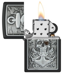 Зажигалка Zippo 48122 Skull Anchor Emblem Design - Img 2
