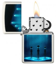 Зажигалка Zippo 49487 Aliens Design - Img 2
