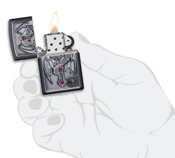 Зажигалка Zippo 49755 Anne Stokes Gothic Guradian