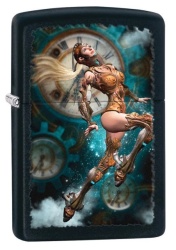 Зажигалка Zippo Steampunk Aviator Girl