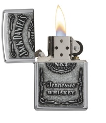 Зажигалка Zippo 250JD 427 Jack Daniels Pewter Emblem - Img 2