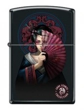 Зажигалка Zippo 46839 Anne Stokes Geisha Girl