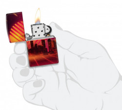 Зажигалка Zippo 48505 Cyber City 540 Color Design - Img 7