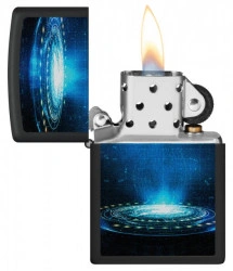 Зажигалка Zippo 48514 UFO Flame Design - Img 3