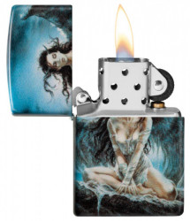 Зажигалка Zippo 48571 Luis Royo 540 Color Design - Img 5