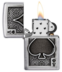 Зажигалка Zippo 49637 Ace Of Spades Emblem - Img 3