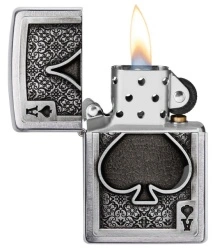 Зажигалка Zippo 49637 Ace Of Spades Emblem - Img 3