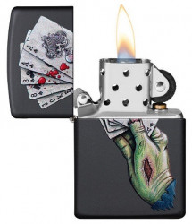 Зажигалка Zippo Dead Mans Hand Design - Img 3