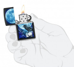 Зажигалка Zippo Moonlight Crow Design - Img 4