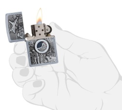 Зажигалка Zippo 24457 Объединенные силы Emblem Design - Img 5
