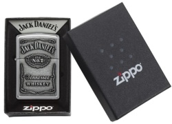 Зажигалка Zippo 250JD 427 Jack Daniels Pewter Emblem - Img 3