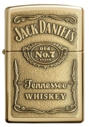 Зажигалка Zippo 254BJD 428 Jack Daniels Brass Emblem - Img 5