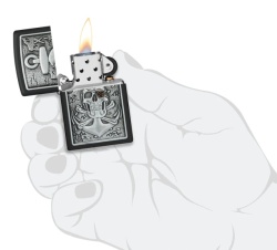 Зажигалка Zippo 48122 Skull Anchor Emblem Design - Img 4