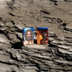Зажигалка Zippo 49193 Greek God Clash 540 Color Design - Img 4