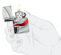 Зажигалка Zippo 49357 Flame 540 Color Design - Img 5