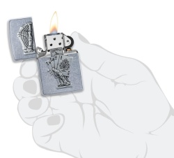 Зажигалка Zippo 49536 Dead Mans Hand Emblem - Img 6