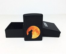 Зажигалка Zippo 6026 Wolf Howling at Moon - Img 3