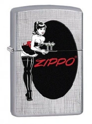 Зажигалка Zippo 76593 Pin Up Maid
