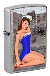 Зажигалка Zippo 80973 Pin Up Girl-Captain