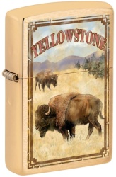 Зажигалка Zippo 80997 Yellowstone Buffalo