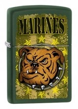 Зажигалка Zippo 221 USMC Bulldog
