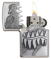 Зажигалка Zippo 28969 Огнедышащий дракон Emblem Design - Img 3