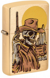 Зажигалка Zippo 48519 Cowboy Skull Design