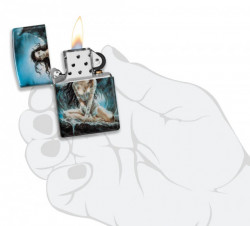 Зажигалка Zippo 48571 Luis Royo 540 Color Design - Img 7