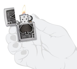 Зажигалка Zippo 49637 Ace Of Spades Emblem - Img 5