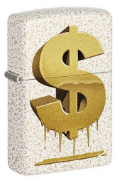 Зажигалка Zippo 49681 Drippy Dollar - Img 1