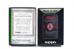 Зажигалка Zippo Brick Wall Red Flame Logo - Img 2