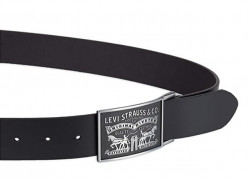 Ремень мужской Levis Original Leather Belts "Two Horse"(Black)
